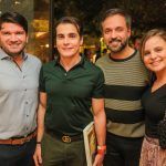 Davi Moura, Rodrigo Maia, Fernando Novaes E Ana Virginia Furlane