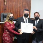 Flavio Liffeman Recebe Homenagem Das Mãos Dos Vereadores Ana Paula E Adahil Junior