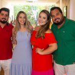 Pedro Carvalho, Amanda Benevides, Ana Paula Freire E Helder Alencar