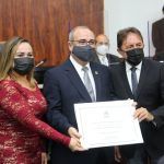 Silvio Paiva De Brito Recebe Homenagem Das Mãos Dos Vereadores Ana Paula E Adahil Junior