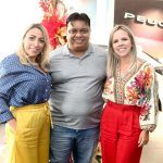 Luzanete Maia, Valdemar Neto E Aline Teixeira