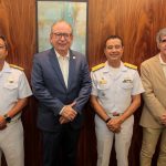 Almirante André, Ricardo Cavalcante, Almirante Garnier Santos E Cel Benício