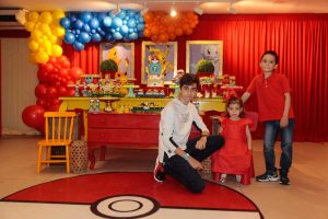 Enzo, Izadora E Lorenzo Leite