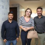 Leonardo Cruz, Luciana Braga E Frederico Magalhães