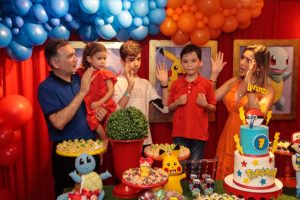 Luciano, Izadora, Enzo, Lorenzo E Eveline Leite 3