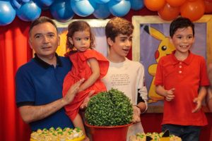 Luciano, Izadora, Enzo E Lorenzo Leite