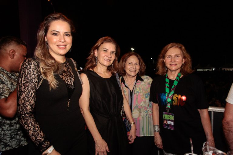 Onélia Leite, Rita Martins, Adriana Borges E Renata Jereissati