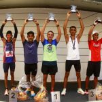 Vencedores 10 Km Paulo Jamerson Gonçalves Lima, Rony Glayson Da Silva Ferreira, Glairton Souza, Valmar Júnior, Jonhnathan Sousa_ Foto_André Gorki_Easy Resize.com