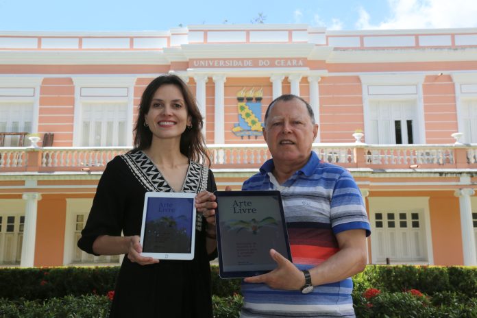 Lia Sanders E Sebastião De Paula Coordenadores Do Projeto Escola Arte Livre