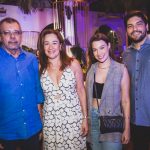 Luiz, Cristina E Gabriela Sobral Com Victor Medeiros
