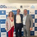 Ticiana Rolim, Carlo Pereira, CEO Pacto Global Da ONU No BR, E Edson Queiroz Neto