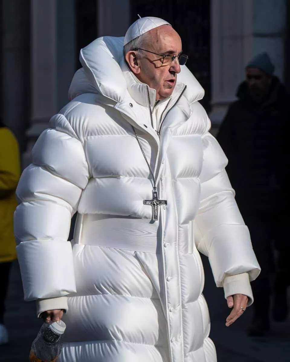Papa Francisco Roupa
