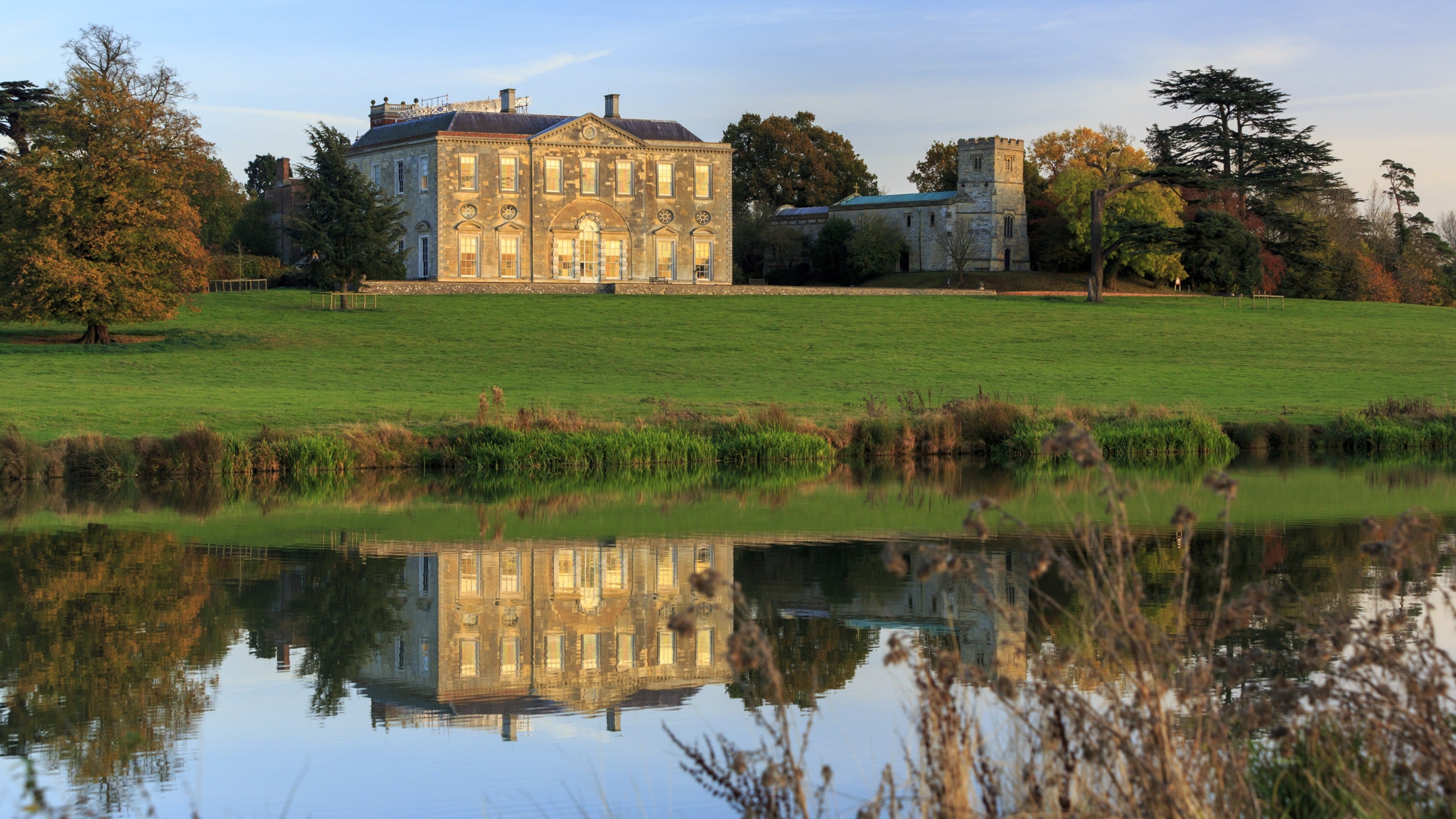 West Front Exterior Claydon Buckinghamshire 1308416