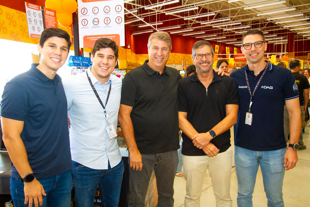 Eduardo Sleiman,Arthur Sleiman, André Sleimam, Maurício Sleiman, Severino Ramalho Neto.