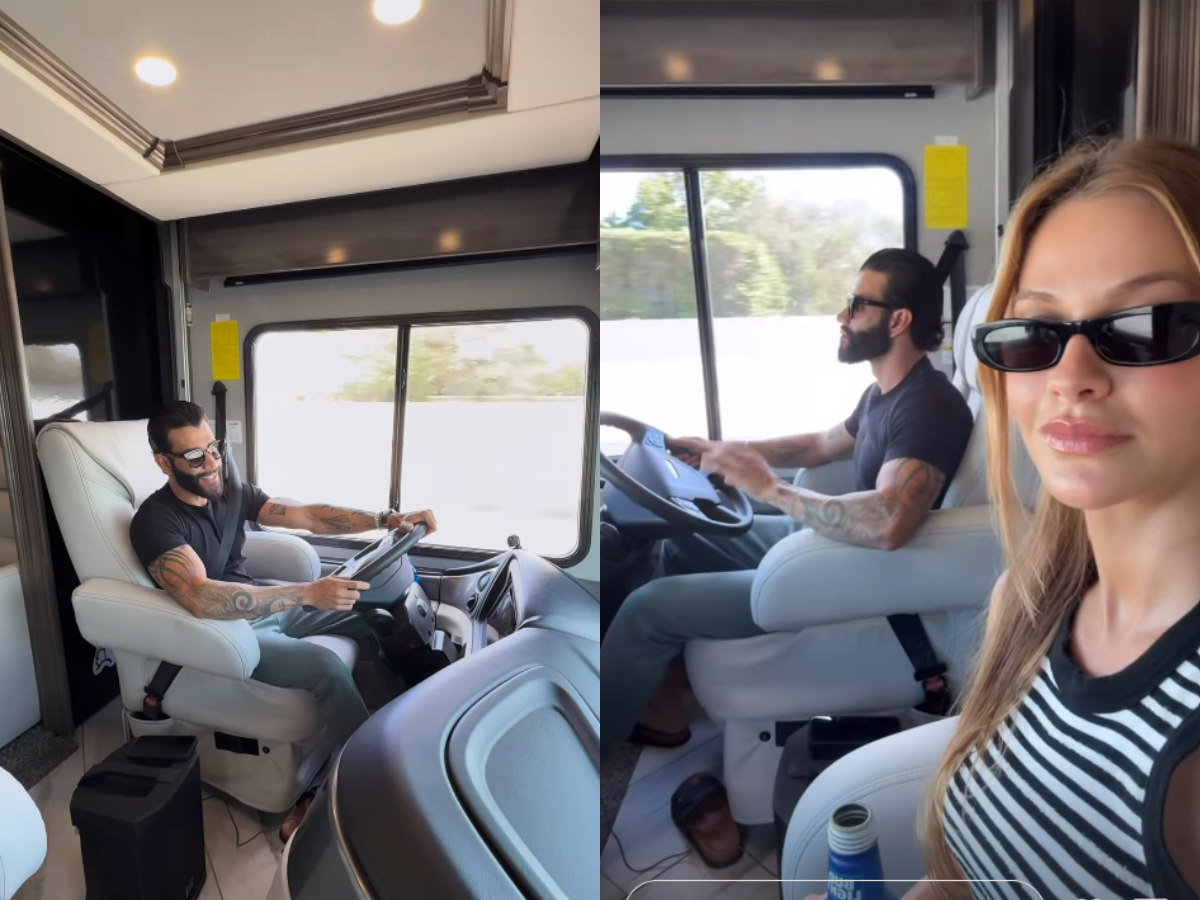 Foto Inovou Gusttavo Lima E Familia Viajam Por Estradas Dos Eua De Motorhome 1