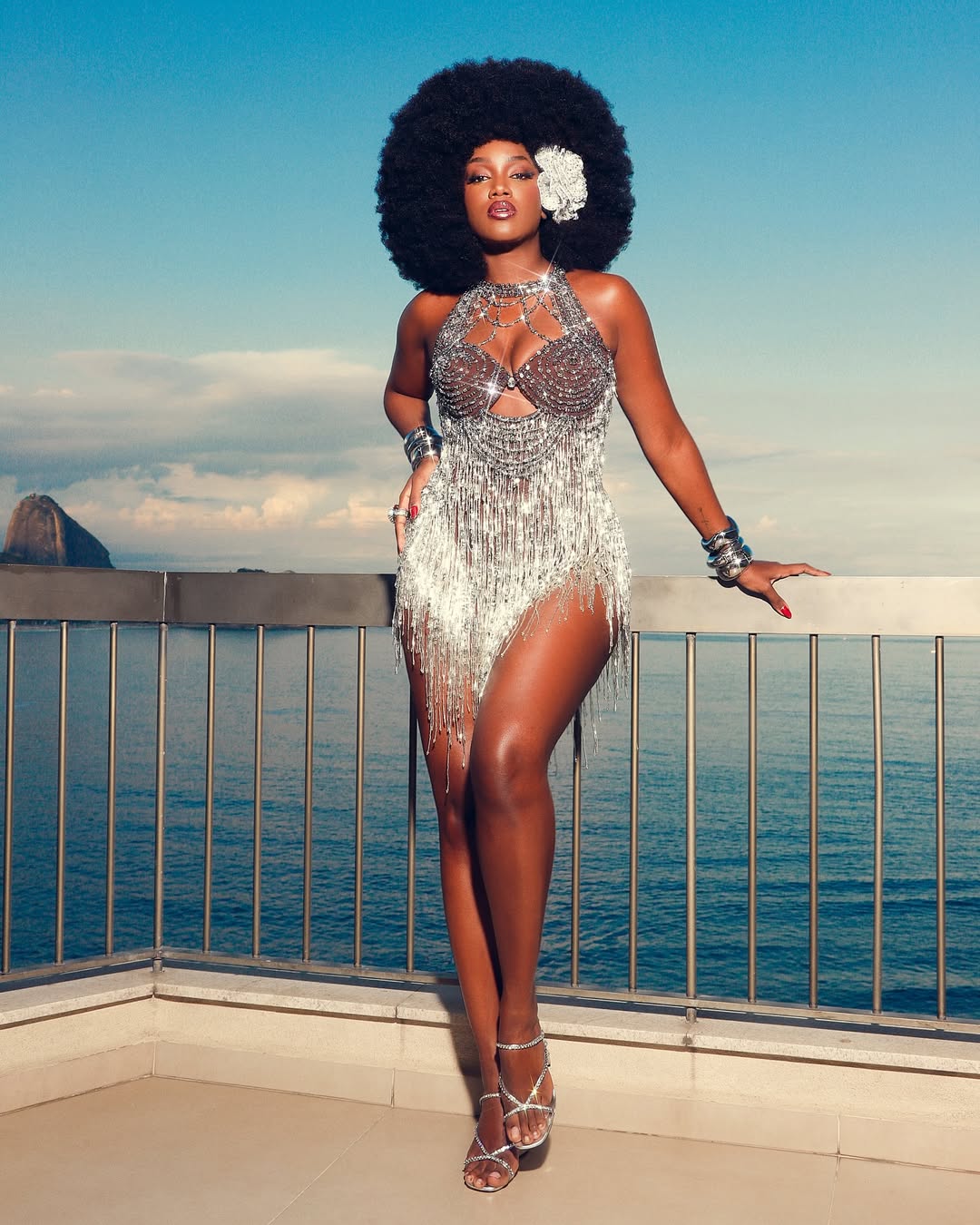 Elza Para O Desfile Das Campeãs