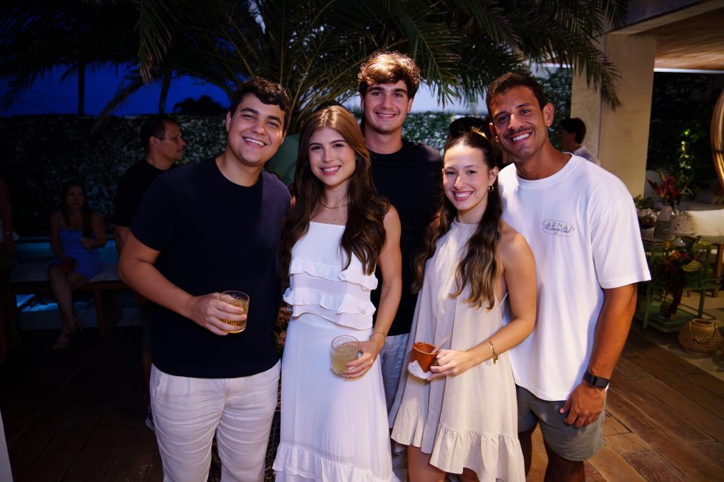 Pedro Girão, Pedro Luca, Cecília Fiuza, Jhony Vanley E Lívia