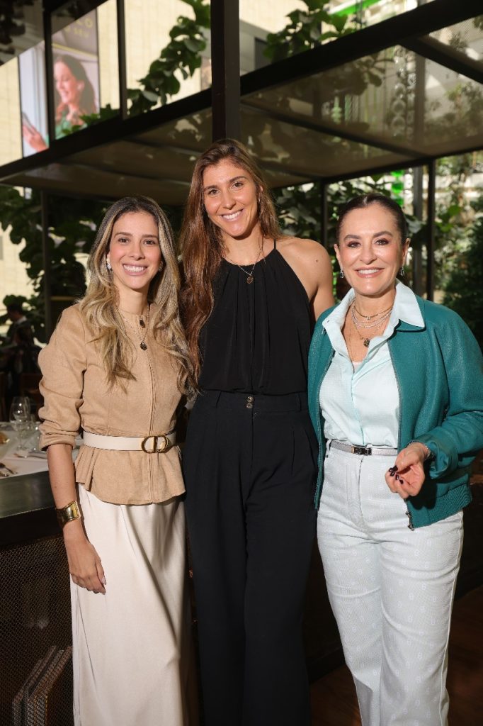 Laurita Mourão, Bia Haddad E Ana Eliza Setúbal_Créditos @andreligeiro