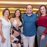 Roberta Chaves, Ticiane Costa, Leonardo Araripe E Patricia Menezes
