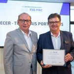 FIEC Entrega Selo ESG Às Empresas Companhia Docas Do Ceará, TECER Terminais Portuários E Linhas & Cores E Recertifica BSPAR Incorporações 1296