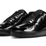 Nike Air Force 1 Low Black Patent Tenis Sneaker Para Usar Com Terno 8