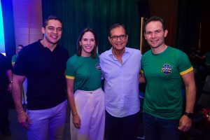 Lucas Vieira, Renata Santos, Beto Studart E Fábio Albuquerque