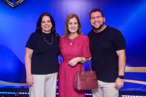 Sandra Vince, Liz Ramalho E Felipe Mendes