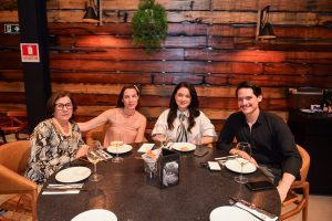 Fabíola Sampaio, Bruna Sampaio, Raissa Sampaio E Mateus Macedo_