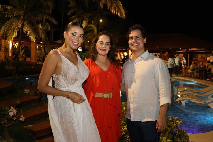 Niara Meirele, Ticiana Fiuza E Ronaldo Fiuza